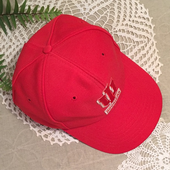 Vintage Indiana Hoosiers Snap Back Trucker Cap Hat Taiwan ROC Tag - Picture 10 of 15